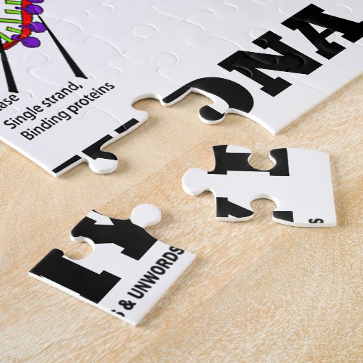 Puzzle Tout Faire Est Dans Mon ADN (Réplication De L'ADN) (Côté)
