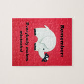 Puzzle Tout le monde commet des erreurs. (Horizontal)