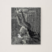 Puzzle Tout le rodéo indien en vallée de Tygh, Orégon. (Vertical)