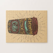 Puzzle Tout S'Améliore Avec Les Citations De Café (Horizontal)