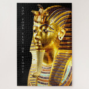 Puzzle Toutankhamun masque de mort en or, Egypte,