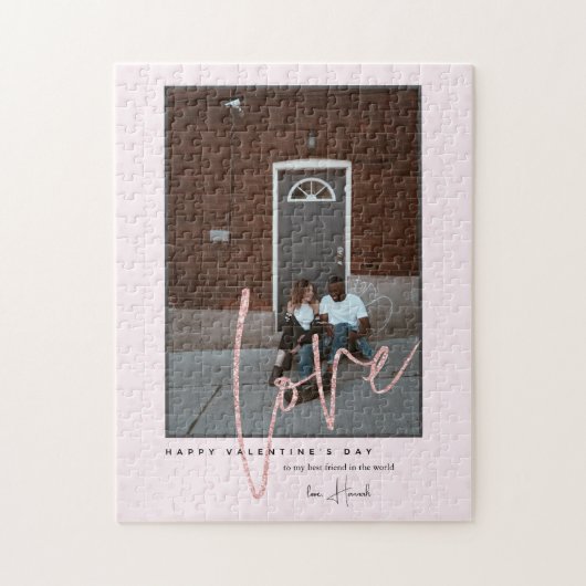 Puzzle Toute couleur | Joyuse Saint Valentin Photo (Vertical)