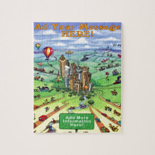 Puzzle Toutes les routes mènent à Atlanta Georgia