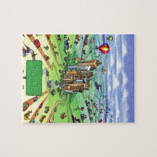 Puzzle Toutes les routes mènent à Atlanta la Géorgie (Horizontal)