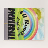 Puzzle Toutes les routes mènent au Pickleball (Horizontal)