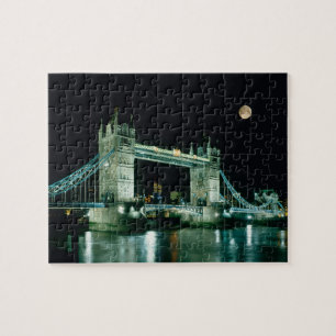 Puzzle Tower Bridge la nuit, Londres, Angleterre