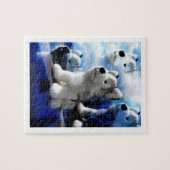Puzzle Toy wolf art (Horizontal)