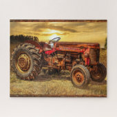 Puzzle Traceur de la ferme rouge (Horizontal)