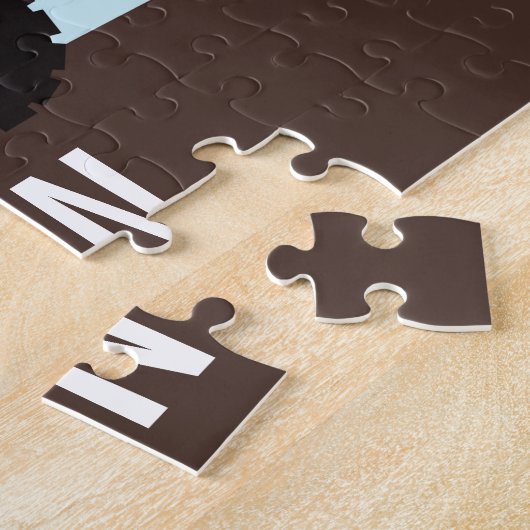 Puzzle Tracteur agricole vert et jaune (Côté)