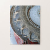 Puzzle tracteur antique (Vertical)