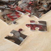 Puzzle Tracteur de recyclage des épaves (Côté)