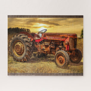 Puzzle Tracteur Red Farm