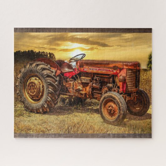 Puzzle Tracteur Red Farm (Horizontal)