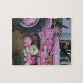 Puzzle Tracteur rose (Horizontal)