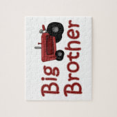Puzzle Tracteur rouge Big Brother (Vertical)