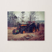 Puzzle Tracteur rouillé (Horizontal)