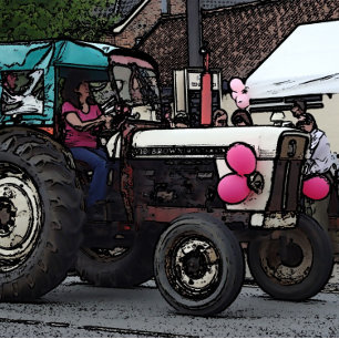 Puzzle tracteur vintage Gray massey fergison