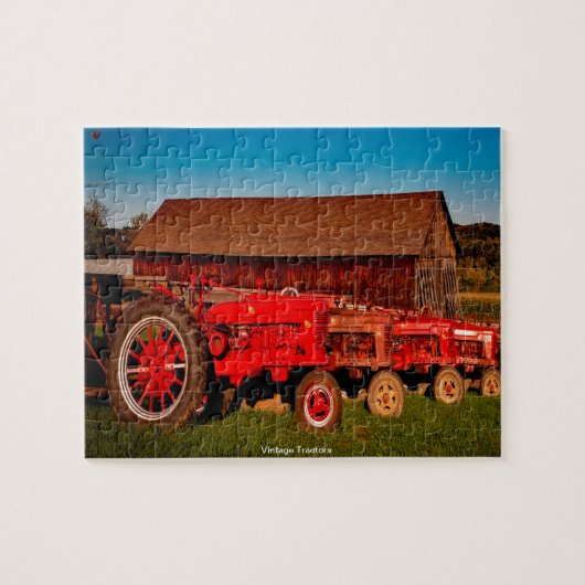Puzzle Tracteurs Anciens (Horizontal)