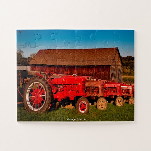 Puzzle Tracteurs Anciens (Horizontal)