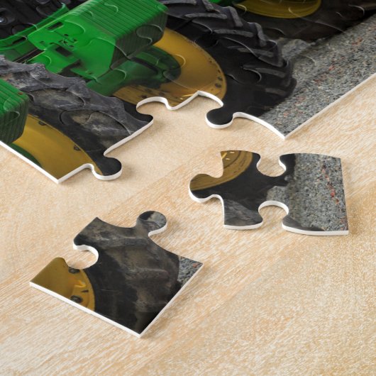 Puzzle Tracteurs verts (Côté)