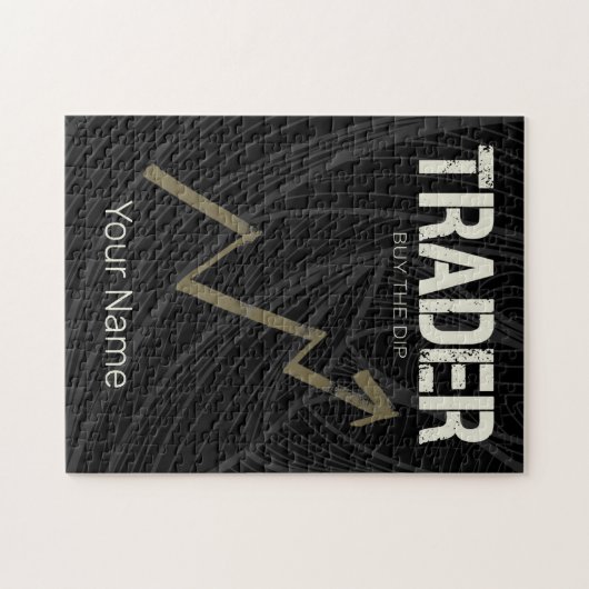 Puzzle Trader Acheter Le Trader Dip Day Et CryptoCurrency (Horizontal)