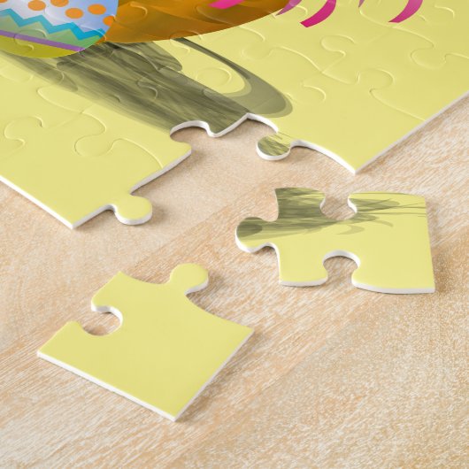 Puzzle Tradition du panier de Pâques (Côté)