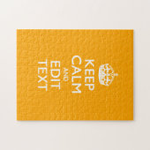 Puzzle Trafic Accent Jaune Conserver Le Calme Et Votre Te (Horizontal)