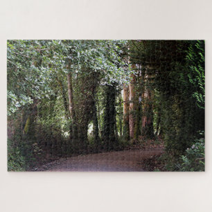Puzzle Trail à travers la forêt, El Camino, Espagne
