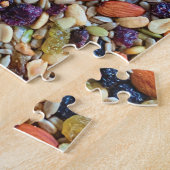 Puzzle Trail Mix Nuts Raisins Pretzels Niveau avancé (Côté)
