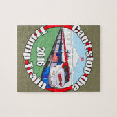 Puzzle Train 2 d'atout (Horizontal)