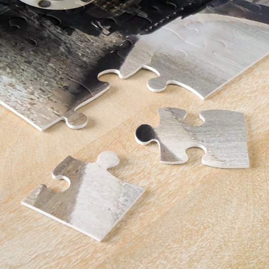 PUZZLE TRAIN À VAPEUR (Côté)