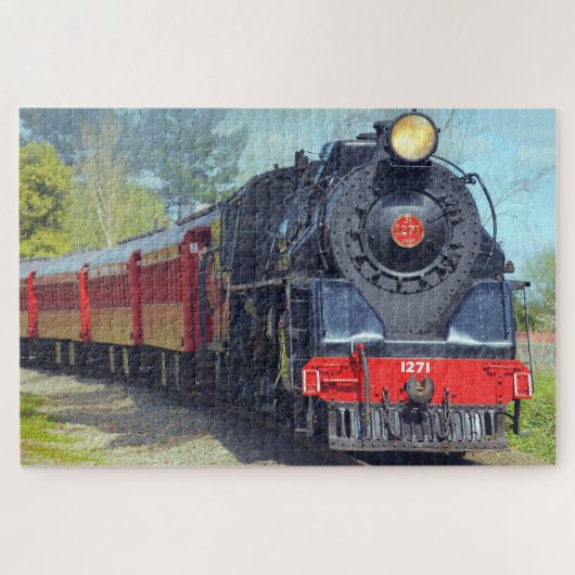 Puzzle Train à vapeur (Horizontal)