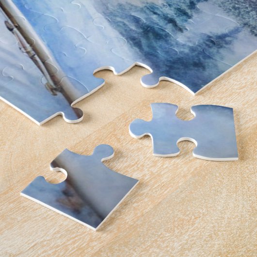 Puzzle Train à vapeur (Côté)