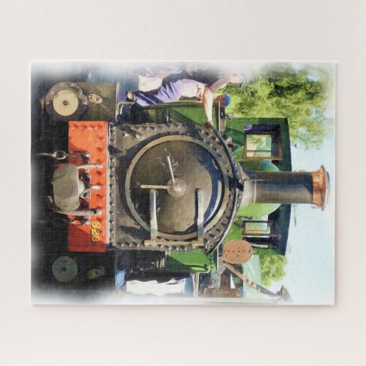 PUZZLE TRAIN À VAPEUR (Horizontal)