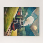 Puzzle Train à vapeur vintage (Horizontal)