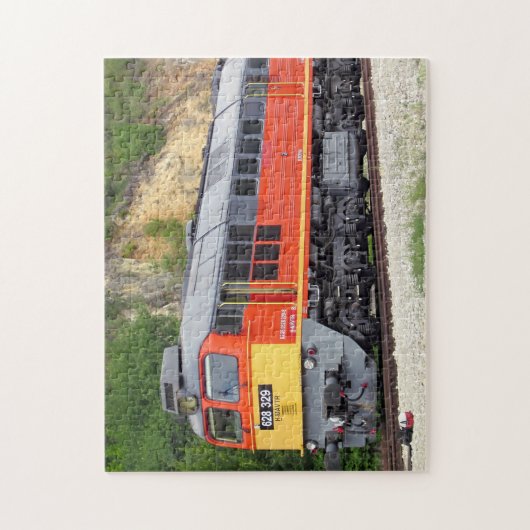 Puzzle Train automobile hongrois M62 diesel (Vertical)