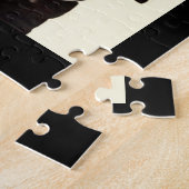Puzzle Train Bleu Et Rouge (Côté)