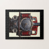 Puzzle Train Bleu Et Rouge (Horizontal)