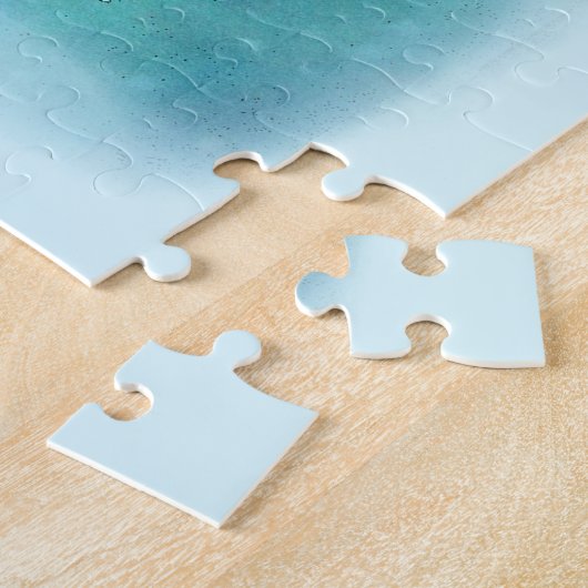 Puzzle Train cadeau - Scène de Noël (Côté)