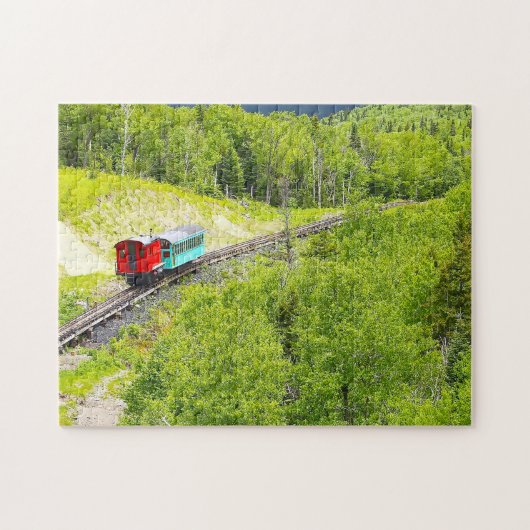 Puzzle Train Cog Washington Mountain New Hampshire (Horizontal)