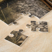 Puzzle Train de la vieille école (Côté)