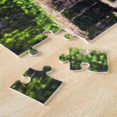 Puzzle Train de locomotives à vapeur complète sur pont (Côté)