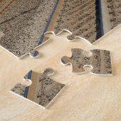 Puzzle Train de marchandises à Lorch, sur le Rhin (Côté)