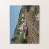 Puzzle Train de marchandises à Lorch, sur le Rhin (Vertical)