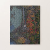 Puzzle Train de marchandises d'automne (Vertical)