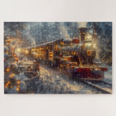 Puzzle Train de Noël (Horizontal)