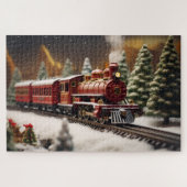 Puzzle Train de Noël (Horizontal)