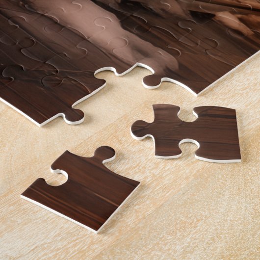 Puzzle Train de Noël (Côté)