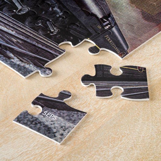 Puzzle Train de Pennsylvanie par Unknown (Côté)