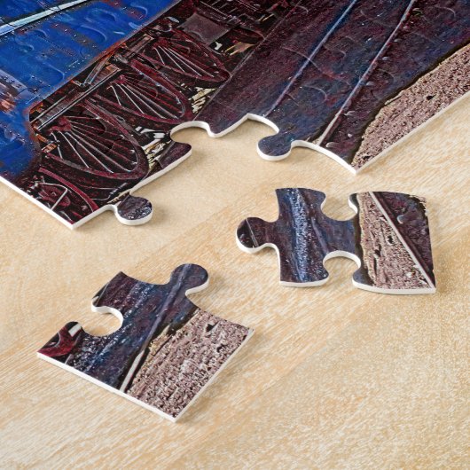 Puzzle Train de vapeur (Côté)